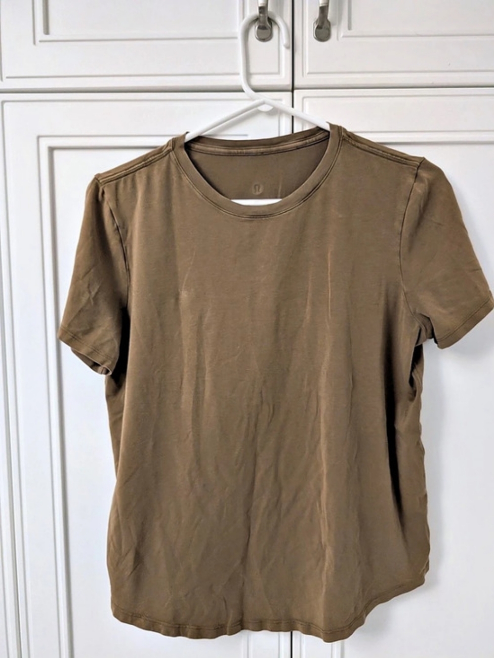 lululemon Brown Short Sleeve Tee